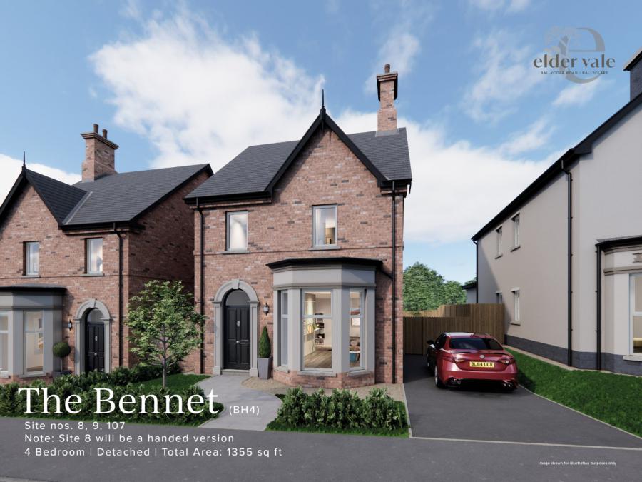 Site 9 (the Bennet), Elder Vale, ballycorr road, ballyclare, BT39 9ZU