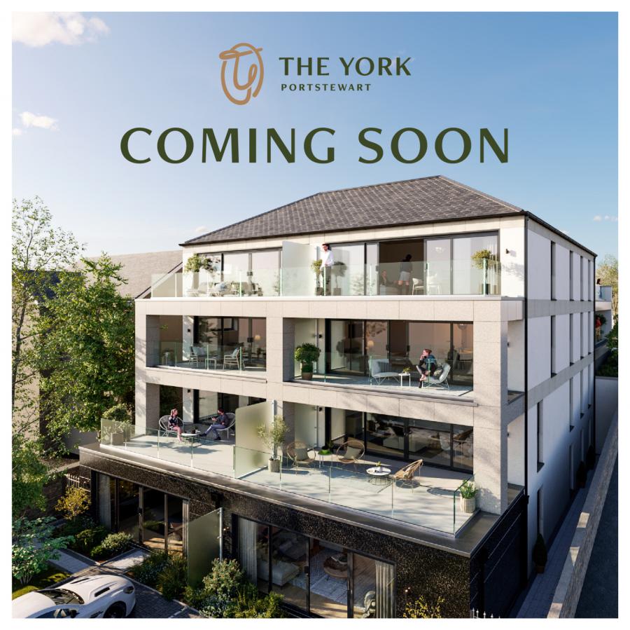 Apartment 1 The York, 2 Central Avenue, portstewart, county londonderry, BT55 7BP